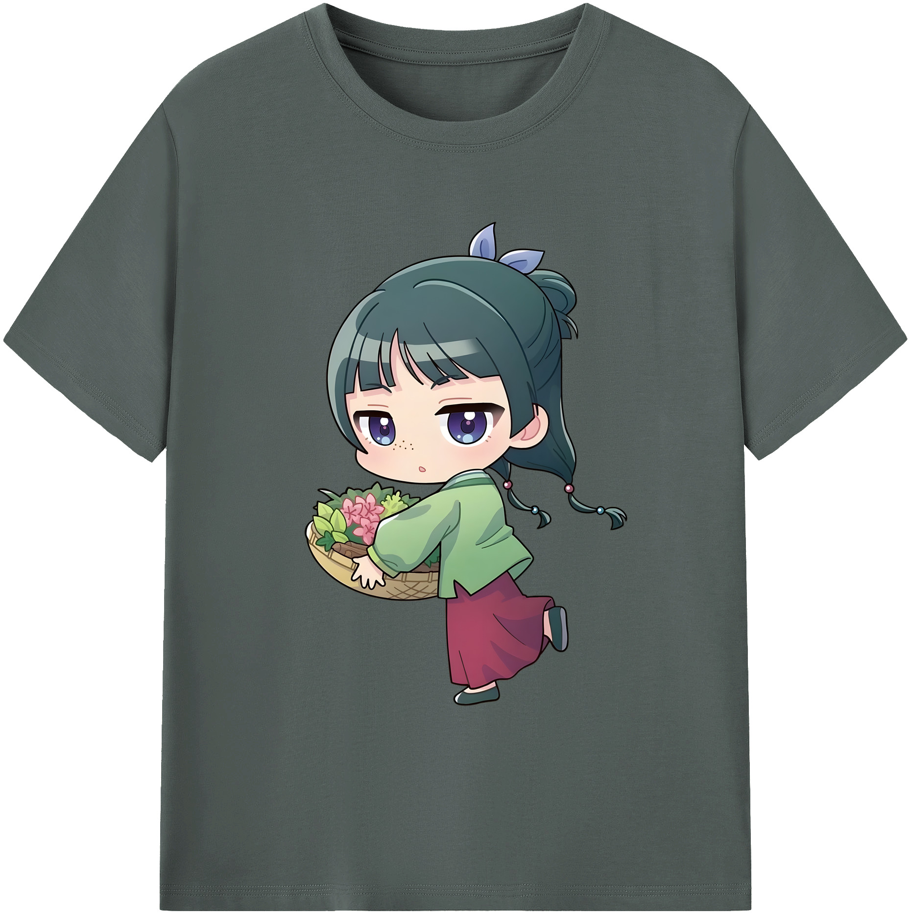（画像用） 薬屋のひとりごと The Apothecary Diaries 綿100％ メンズ半袖Tシャツ｜肌触りやわらか＆通気性